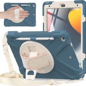 Etui Obudowa Case Pokrowiec na Tablet iPad 8/7/9 10.2 Niebieski