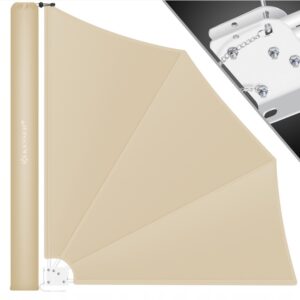 Markiza boczna wachlarzowa balkonowa parawan narożny 140 x 140 cm KESSER