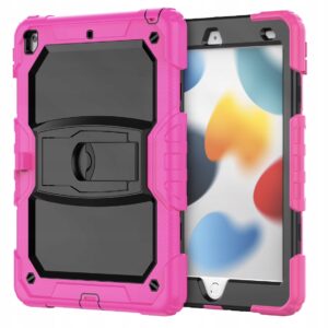 Etui Case Obudowa Ochronna do Tabletu iPad 2019/2020 10.2 Czarny Różowy