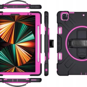 Etui case obudowa do iPad Pro 12.9 2022/2021/2020/2018 czarny Różowy