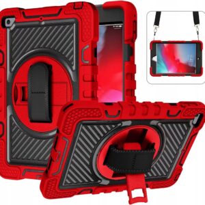 Etui Case do iPad Mini 4 2015 / mini 5 2019 z podstawką czerwony