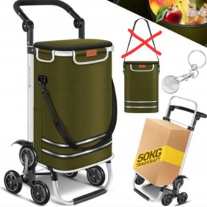 Wózek zakupowy transportowy torba na kółkach 56L 50 kg Kesser