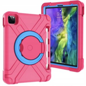Etui case iPad Pro 11" iPad Air 5/4 10.9" różowy dla dzieci
