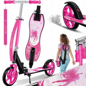 Hulajnoga dla Dzieci Składana Różowa Wróżka Kesser