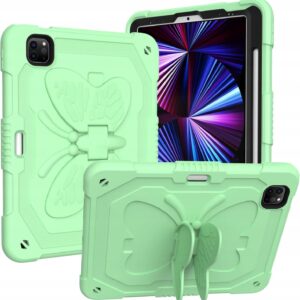 Etui Case na Tablet iPad 10.9 Air 5/Air 4/Pro 11 z Paskiem Zielony