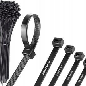 Trytytki Opaski Zaciskowe 2,5x100mm 2,5x150mm 2,5x200mm 3,6x300mm 500szt