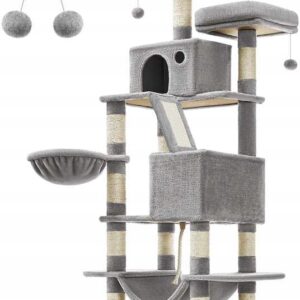 Drapak dla kota 165 cm drzewko wielopoziomowe Songmics
