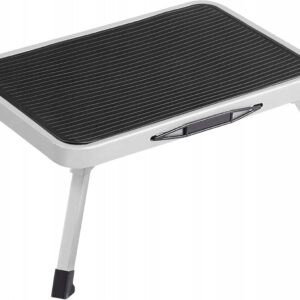 Drabinka składana 150 kg antypoślizgowa stopień stalowa SONGMICS