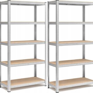 Regał metalowy magazynowy 180x90x40 875 kg 2 sztuki SONGMICS