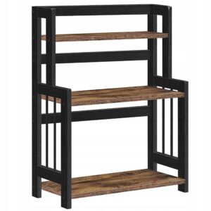 Stojak na przyprawy 3 poziomy bambusowy organizer kuchnia SONGMICS