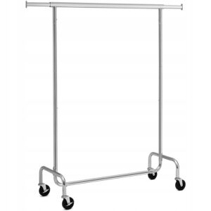 Stojak na ubrania metalowy regulowany 110-150 cm 136 kg SONGMICS