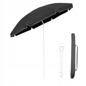 Parasol plażowy balkonowy 180 cm UV50 regulowany z pokrowcem Sekey