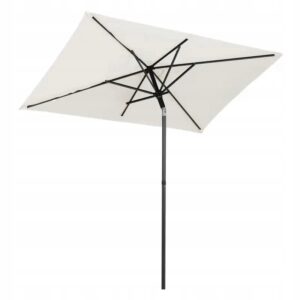 Parasol balkonowy prostokątny 200x125 cm UV50 regulowany kremowy Sekey