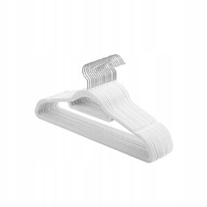 Wieszaki aksamitne 20 szt antypoślizgowe cienkie obrotowy hak SONGMICS