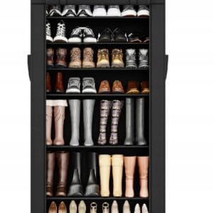 Szafka na buty 9 poziomów z pokrowcem na 40-45 par obuwia Sekey