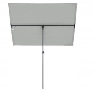 Parasol balkonowy 180x130 regulowany UV50 prostokątny jasnoszary Sekey