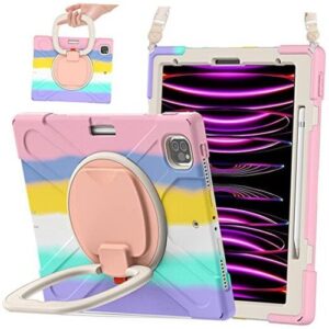 Etui case obudowa do iPad Pro 12.9 2022/2021/2020/2018 12.9 cali kolorowy