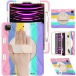 Etui case obudowa do iPad Pro 12.9 2022/2021/2020/2018 Kolorowy