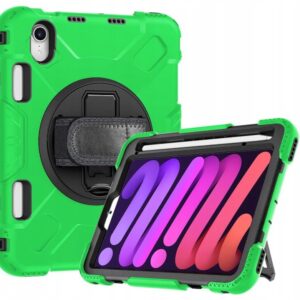 Etui Obudowa Pokrowiec na Tablet iPad Mini 6 8.3 Pancerny Zielony