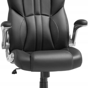 Fotel biurowy ergonomiczny gamingowy czarny 150 kg SONGMICS