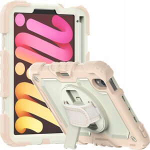 Etui Obudowa Pokrowiec na Tablet iPad Mini 6 8.3 Pancerny Różowy