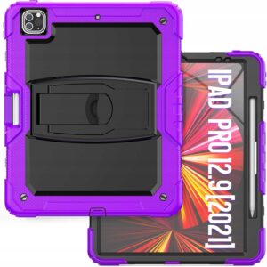 Etui Case na Tablet iPad Air 5/Air 4 10.9 /Pro 11" Stojak Fioletowy