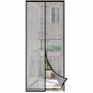Moskitiera magnetyczna na balkon 90x200 kotoodporna Sekey