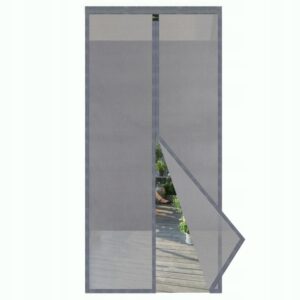 Moskitiera z osłoną prywatności 90x200 magnetyczna szara Sekey